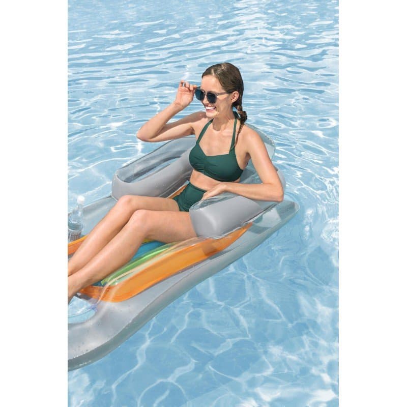 Надуваем шезлонг 1,61m x 84cm Bestway Summer Colours Lounge - Image 9