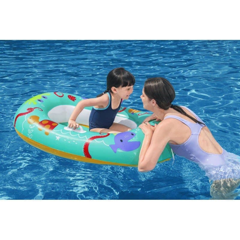 Бебешка лодка 1.19m x 79cm Bestway Tropical Crew - Image 11