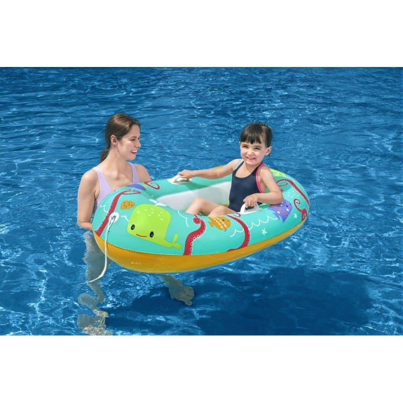 Бебешка лодка 1.19m x 79cm Bestway Tropical Crew - Image 8