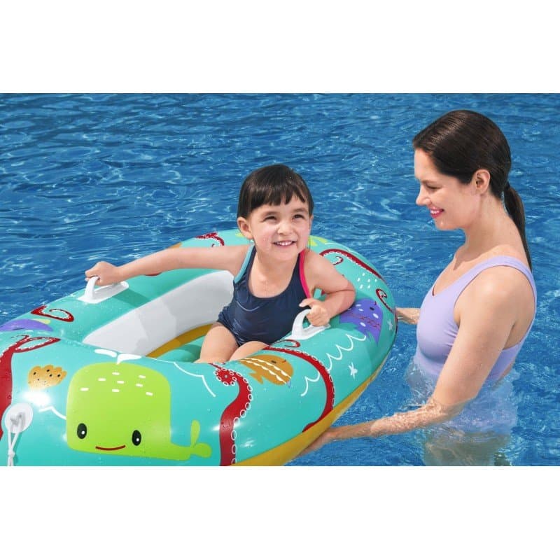 Бебешка лодка 1.19m x 79cm Bestway Tropical Crew - Image 10