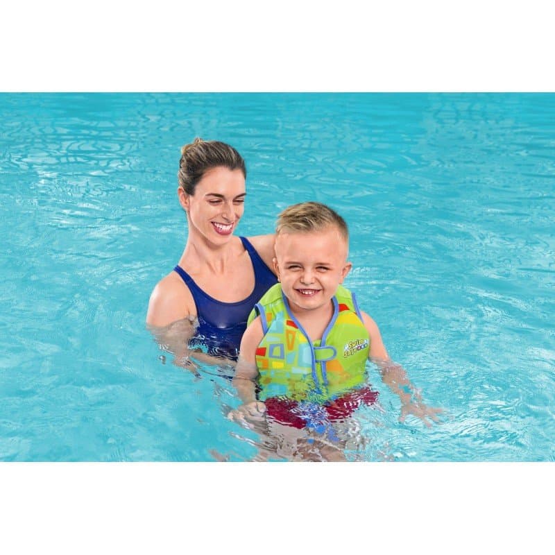 Жилетка за плуване AQUASTAR FABRIC SWIM VEST M/L - Image 9