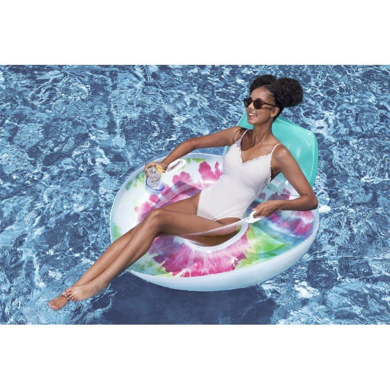 Надуваем пояс 1.18m x 1.17m Bestway®Tie Dye Deluxe - Image 6