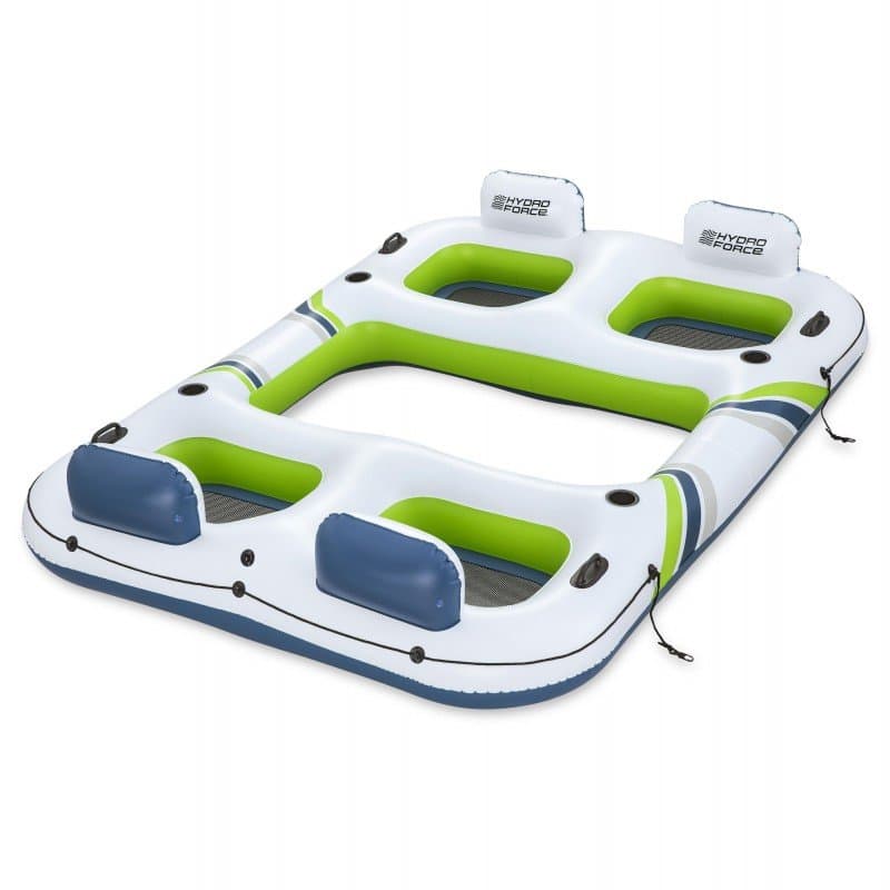 Надуваем плаващ остров 3.02m x 2.19m Hydro Force® Breeze Bloc Island