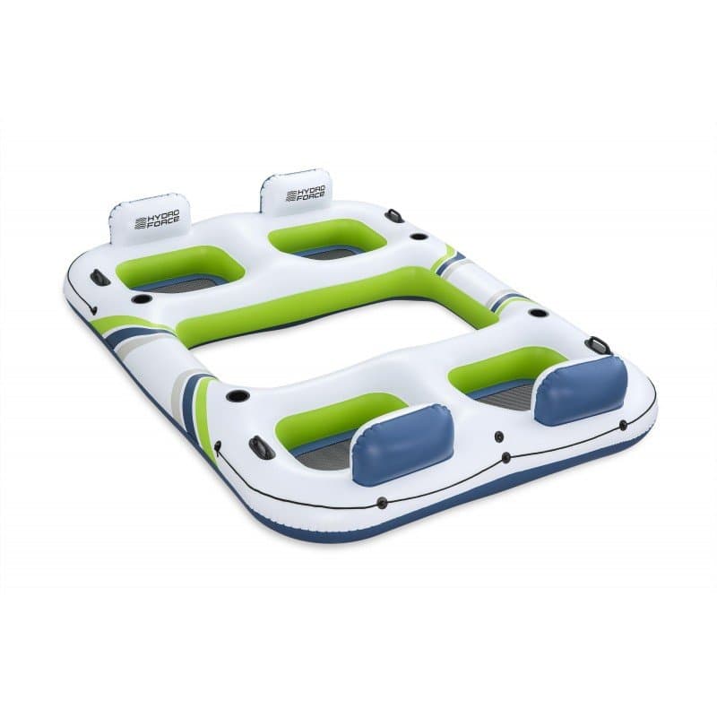 Надуваем плаващ остров 3.02m x 2.19m Hydro Force® Breeze Bloc Island - Image 3
