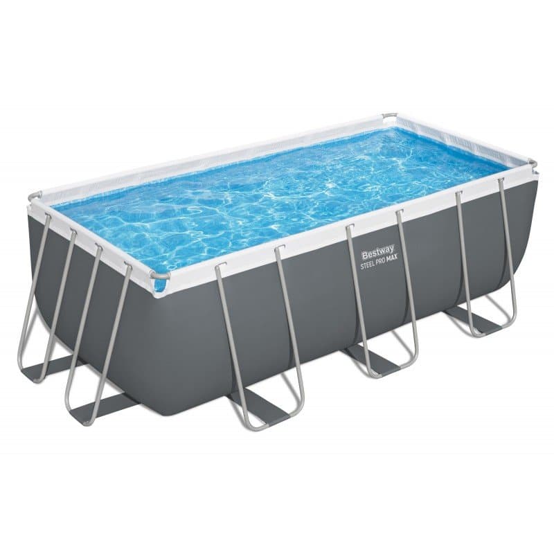 Сглобяем правоъгълен басейн 4.12m x 2.01m x 1.22m Steel Pro MAX™