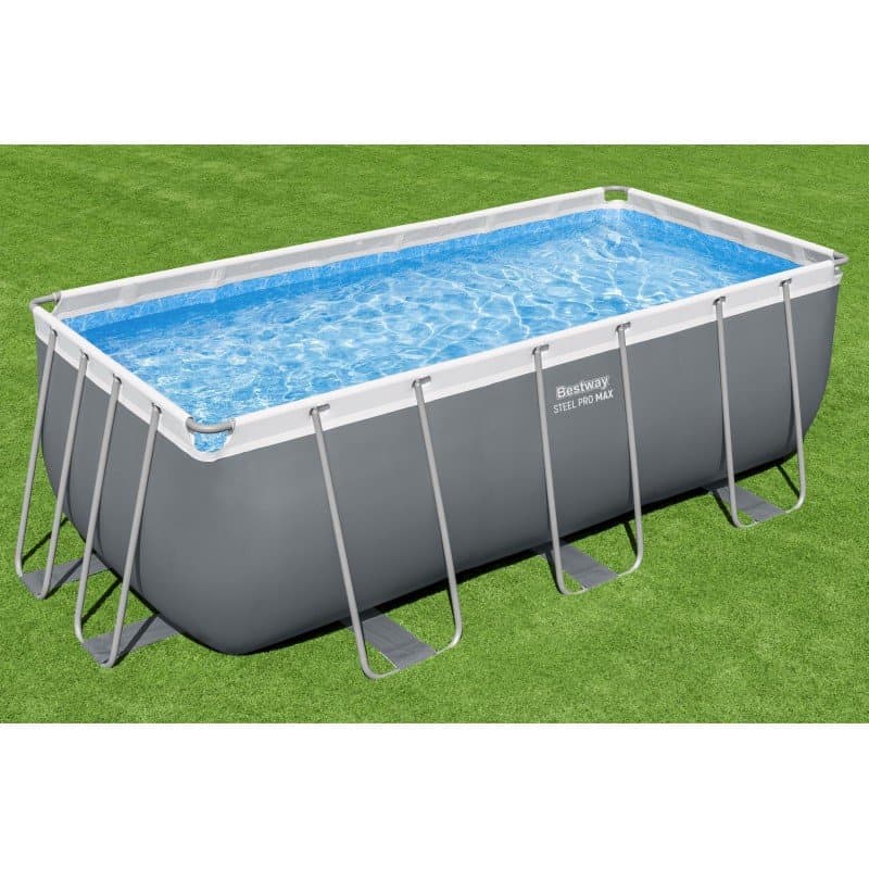 Сглобяем правоъгълен басейн 4.12m x 2.01m x 1.22m Steel Pro MAX™ - Image 6