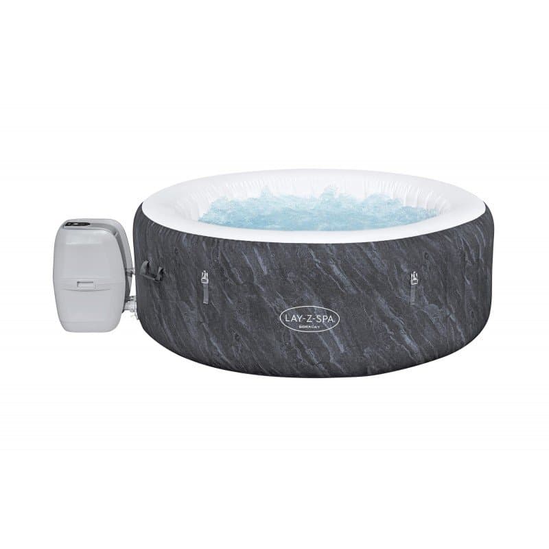 Надуваемо джакузи 1.80m x 66cm Lay-Z-Spa® Boracay Smart AirJet 4 Blue Marble Кръгло - Image 2