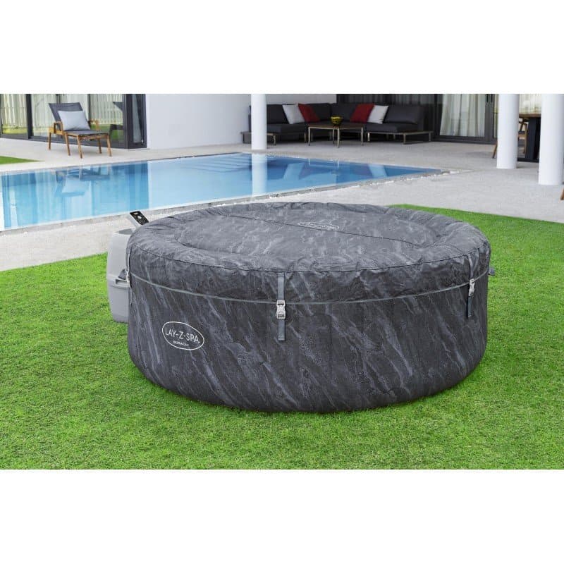 Надуваемо джакузи 1.80m x 66cm Lay-Z-Spa® Boracay Smart AirJet 4 Blue Marble Кръгло - Image 9