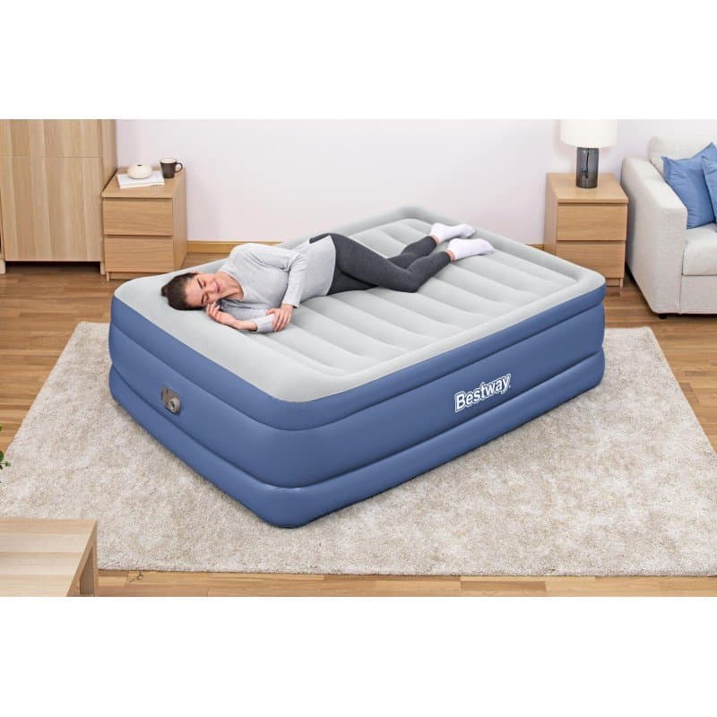 Надуваем спален матрак с вградена помпа 2.03m x 1.52m x 61cm Bestway® Tritech Air Queen - Image 6