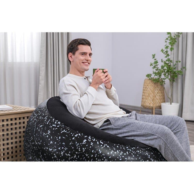 Надуваемо кресло 1.12m x 1.12m x 66cm Bestway®Inflate-A-Chair - Image 9