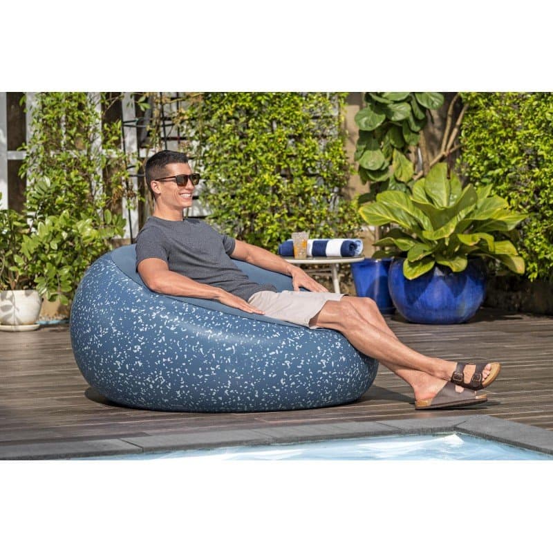 Надуваемо кресло 1.12m x 1.12m x 66cm Bestway®Inflate-A-Chair - Image 7