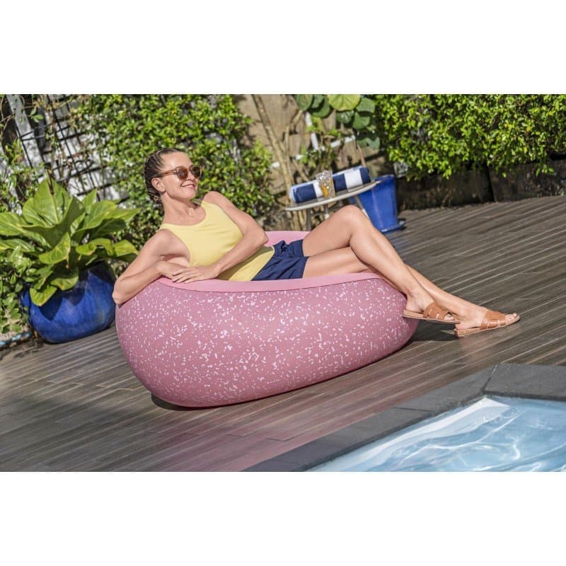 Надуваемо кресло 1.12m x 1.12m x 66cm Bestway®Inflate-A-Chair - Image 8