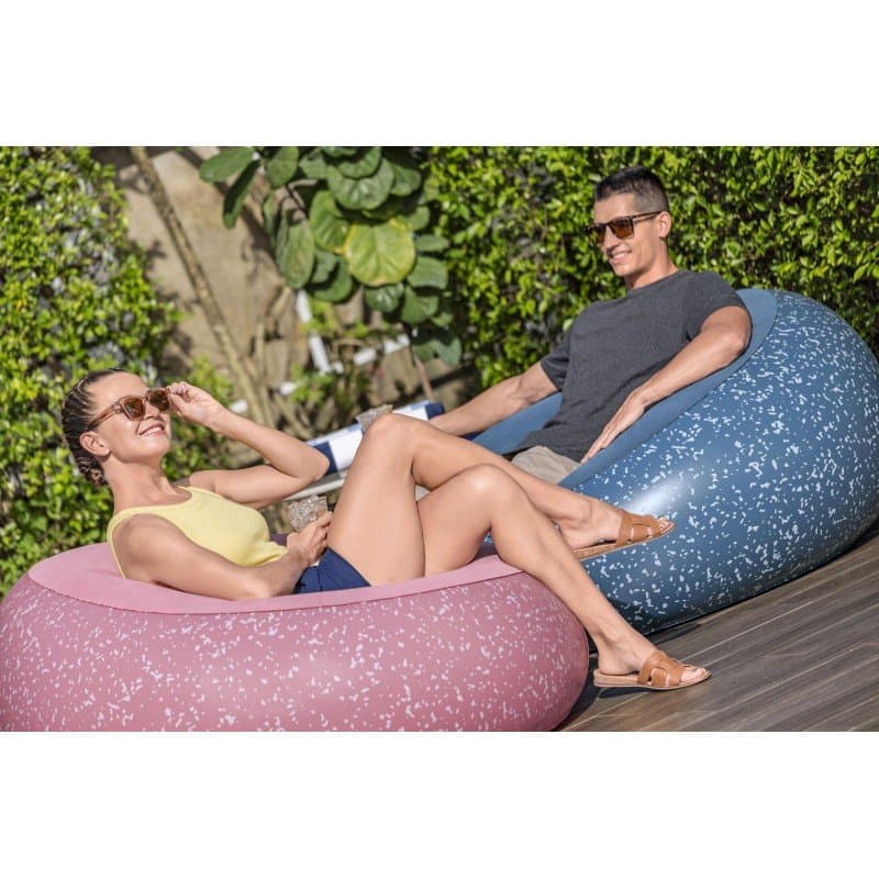 Надуваемо кресло 1.12m x 1.12m x 66cm Bestway®Inflate-A-Chair - Image 9