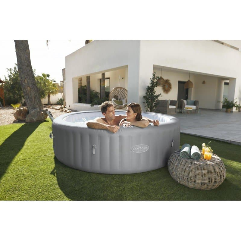 Надуваемо джакузи 2.36m x 71cm Lay-Z-Spa® Hawaii MaxHold EnergySense UltraFit Smart AirJet 8 Grey - Image 13