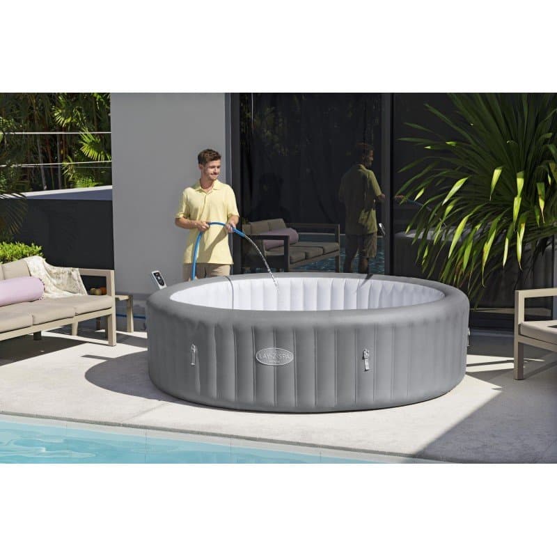 Надуваемо джакузи 2.36m x 71cm Lay-Z-Spa® Hawaii MaxHold EnergySense UltraFit Smart AirJet 8 Grey - Image 8