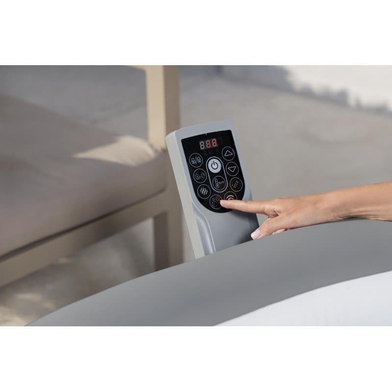 Надуваемо джакузи 2.36m x 71cm Lay-Z-Spa® Hawaii MaxHold EnergySense UltraFit Smart AirJet 8 Grey - Image 10
