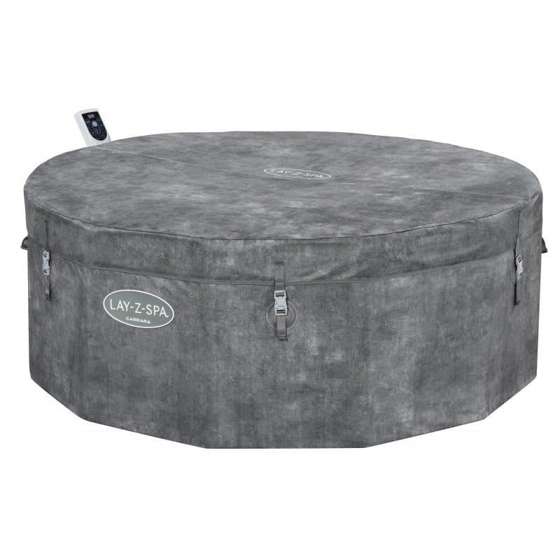 Надуваемо джакузи 1.70m x 65cm Lay-Z-Spa® Carrara ThermaCore UltraFit Smart AirJet 6 Grey Stone Round - Image 5